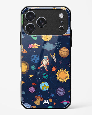 Space Frenzy Glass Case Phone Cover (Apple)