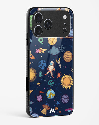Space Frenzy Glass Case Phone Cover (Apple)