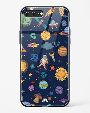 Space Frenzy Glass Case Phone Cover (Apple)