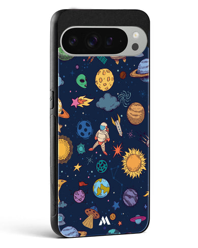 Space Frenzy Glass Case Phone Cover (Google)