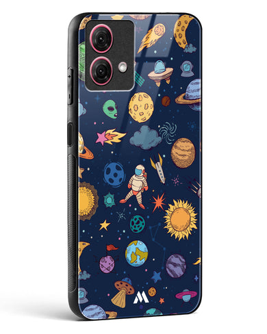 Space Frenzy Glass Case Phone Cover (Motorola)