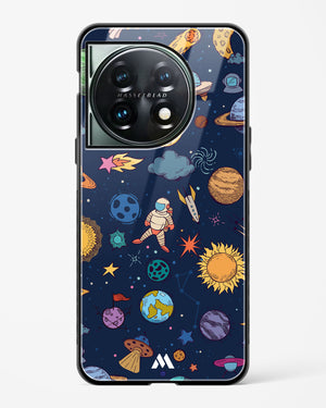 Space Frenzy Glass Case Phone Cover (OnePlus)