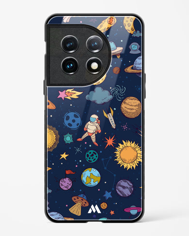 Space Frenzy Glass Case Phone Cover (OnePlus)