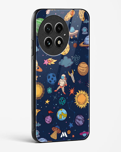 Space Frenzy Glass Case Phone Cover (OnePlus)