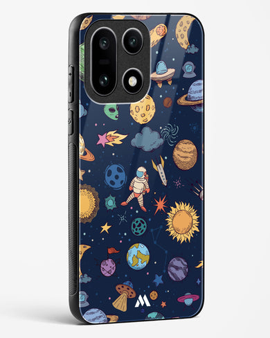 Space Frenzy Glass Case Phone Cover (OnePlus)