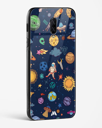 Space Frenzy Glass Case Phone Cover (OnePlus)