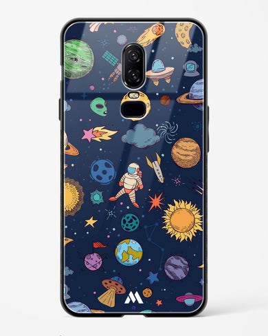 Space Frenzy Glass Case Phone Cover (OnePlus)