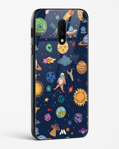 Space Frenzy Glass Case Phone Cover (OnePlus)