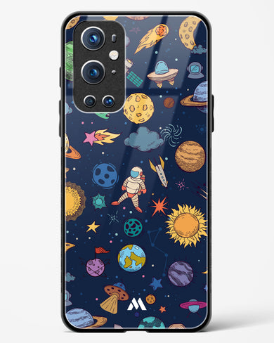 Space Frenzy Glass Case Phone Cover (OnePlus)
