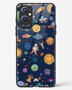 Space Frenzy Glass Case Phone Cover (OnePlus)