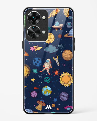 Space Frenzy Glass Case Phone Cover (OnePlus)