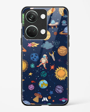 Space Frenzy Glass Case Phone Cover (OnePlus)