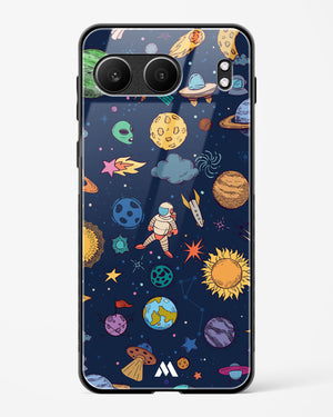 Space Frenzy Glass Case Phone Cover (OnePlus)