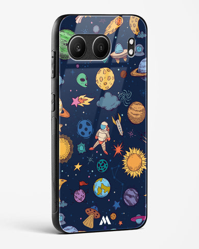 Space Frenzy Glass Case Phone Cover (OnePlus)