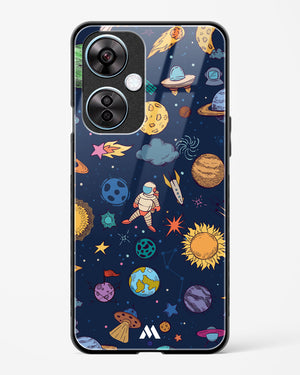 Space Frenzy Glass Case Phone Cover (OnePlus)