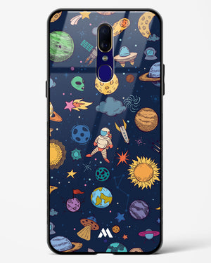Space Frenzy Glass Case Phone Cover (Oppo)
