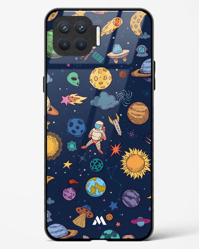 Space Frenzy Glass Case Phone Cover (Oppo)