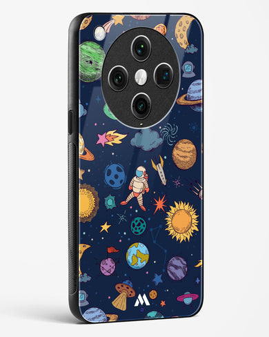 Space Frenzy Glass Case Phone Cover (Oppo)