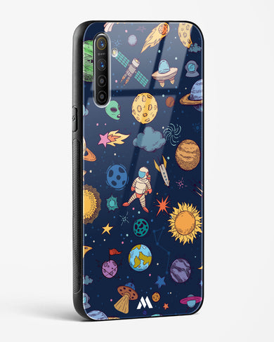 Space Frenzy Glass Case Phone Cover (Oppo)