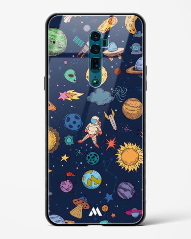 Space Frenzy Glass Case Phone Cover (Oppo)