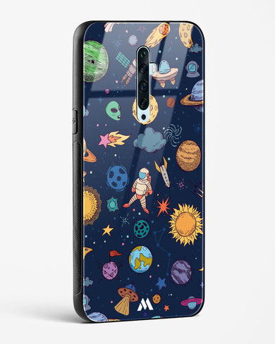 Space Frenzy Glass Case Phone Cover (Oppo)