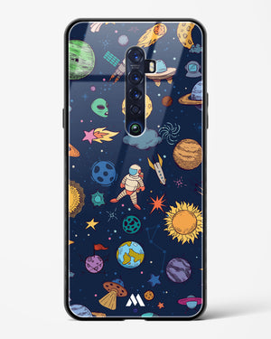 Space Frenzy Glass Case Phone Cover (Oppo)