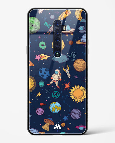 Space Frenzy Glass Case Phone Cover (Oppo)