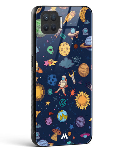 Space Frenzy Glass Case Phone Cover (Oppo)