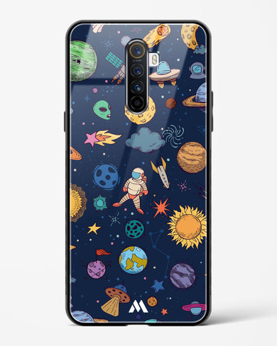 Space Frenzy Glass Case Phone Cover (Oppo)