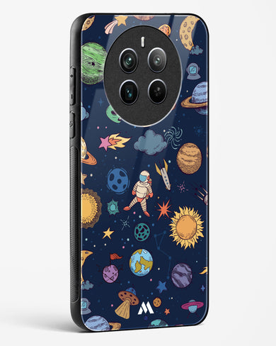 Space Frenzy Glass Case Phone Cover (Realme)