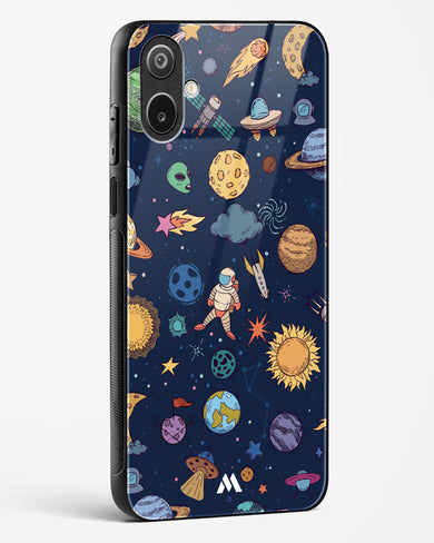 Space Frenzy Glass Case Phone Cover (Samsung)