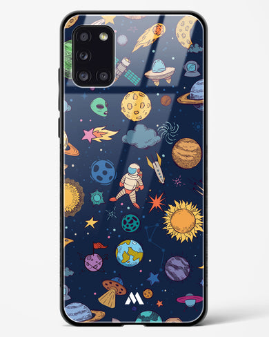 Space Frenzy Glass Case Phone Cover (Samsung)