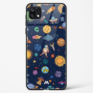 Space Frenzy Glass Case Phone Cover (Samsung)