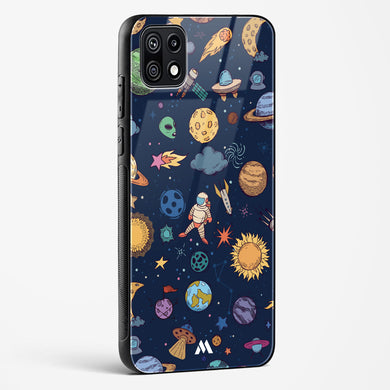 Space Frenzy Glass Case Phone Cover (Samsung)