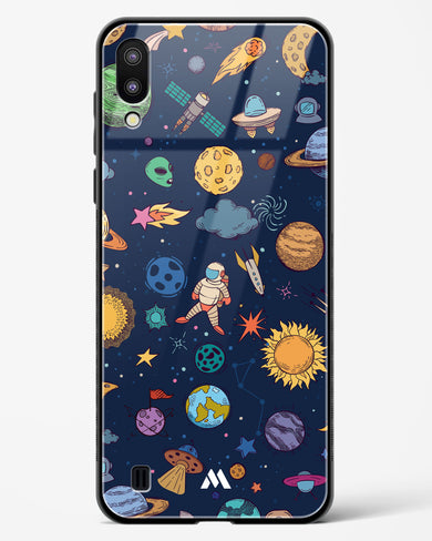 Space Frenzy Glass Case Phone Cover-(Samsung)