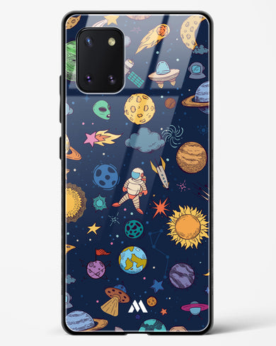 Space Frenzy Glass Case Phone Cover (Samsung)