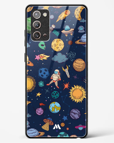 Space Frenzy Glass Case Phone Cover-(Samsung)