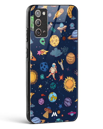 Space Frenzy Glass Case Phone Cover-(Samsung)