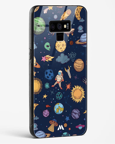 Space Frenzy Glass Case Phone Cover (Samsung)