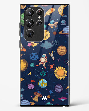 Space Frenzy Glass Case Phone Cover (Samsung)