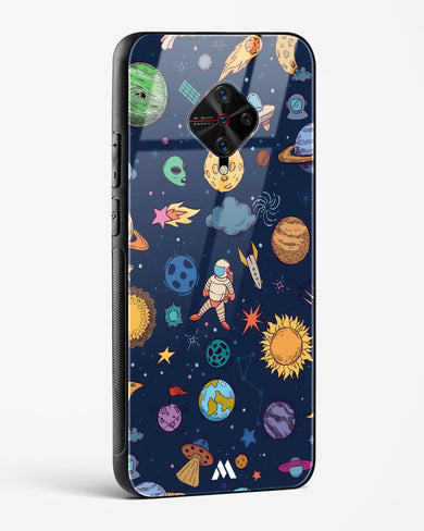 Space Frenzy Glass Case Phone Cover (Vivo)