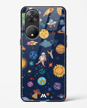 Space Frenzy Glass Case Phone Cover (Vivo)