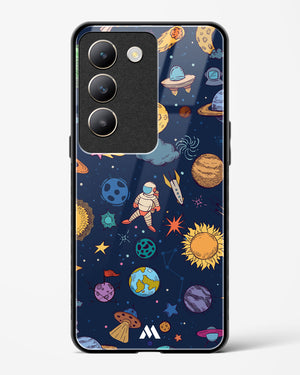 Space Frenzy Glass Case Phone Cover (Vivo)