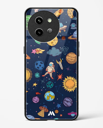Space Frenzy Glass Case Phone Cover (Vivo)