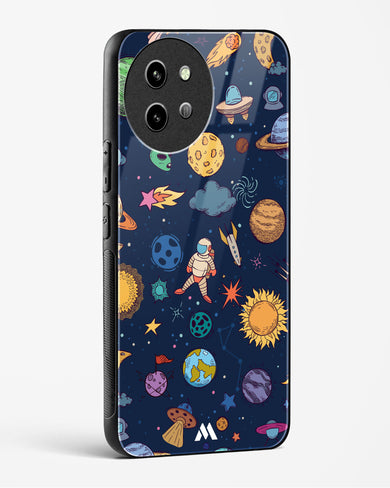 Space Frenzy Glass Case Phone Cover (Vivo)