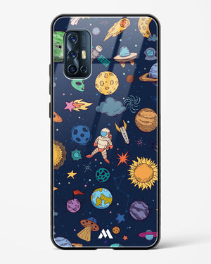 Space Frenzy Glass Case Phone Cover (Vivo)