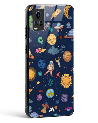 Space Frenzy Glass Case Phone Cover (Vivo)