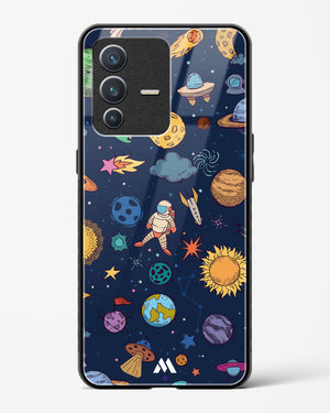 Space Frenzy Glass Case Phone Cover (Vivo)