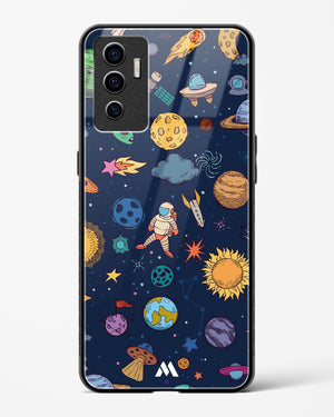 Space Frenzy Glass Case Phone Cover-(Vivo)