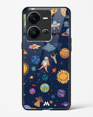 Space Frenzy Glass Case Phone Cover (Vivo)